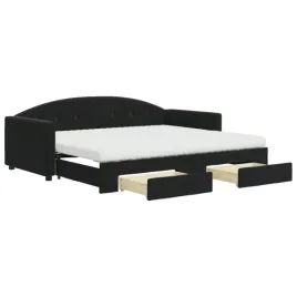 sofa-rozsuwana-2w1-z-szufladami-czarna-222x1925x75-cm