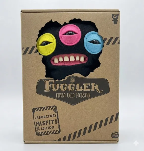 FUGGLER FUNNY UGLY MONSTER LABORATORY MISFITS MASKOTKA PLUSZAK 22CM