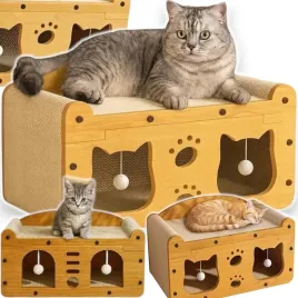 drapak-domek-dla-kota-legowisko-z-tektury-i-mdf-ekologiczny-pietrowy-tunel