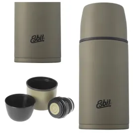 termos-prozniowy-2-kubki-esbit-vacuum-flask-07l-stalowy-oliwkowy-700ml