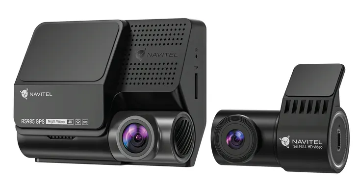 Wideorejestrator Navitel RS985 4K UHD 160° GPS Wi-Fi z kamerą tylną
