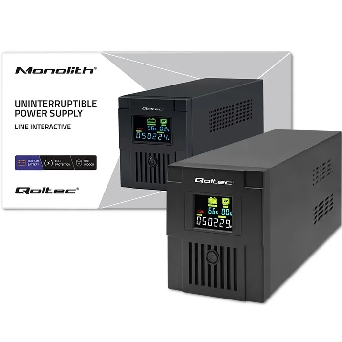 qoltec-ups-line-interactive-monolith-2000va-1200w-lcd-usb-rj45-stan-nowy