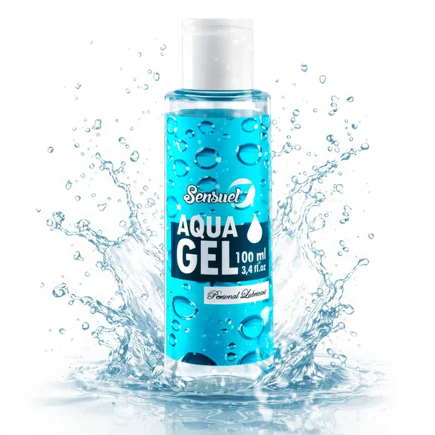 Lubrykant Wodny Aqua Gel 100Ml Żel Intymny Nawilżający Do Stosunku Zabawek