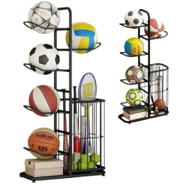 stojak-na-5-pilek-z-koszem-przechowywanie-wielopoziom-organizer-art-sport