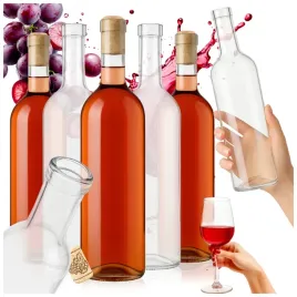 15x-butelki-do-wina-bezbarwne-przezroczyste-butelki-do-wina-z-korkami