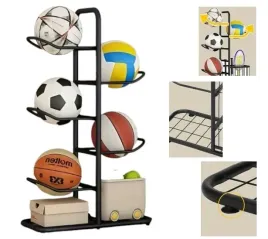stojak-na-5-pilek-super-jakosc-polka-organizer-przechowywanie-pilek-czarny