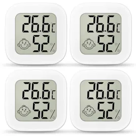 cyfrowy-termometr-higrometr-lcd-mini-zestaw-4szt-pokojowy-bialy