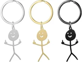 zabawne-breloczki-do-kluczy-stickman-srodkowy-prezent-palec-3-kolory