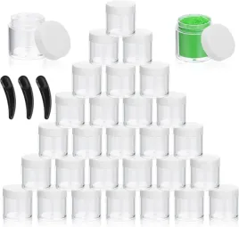 sloiczki-kosmetyczne-10ml-30szt-biale-pojemniki-szpatulki