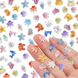 mini-figurki-morskie-zestaw-100-szt-dekoracje-diy-ocean-z-zywicy