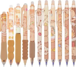 dlugopisy-scieralne-capybara-zestaw-11-szt-05mm-niebieski