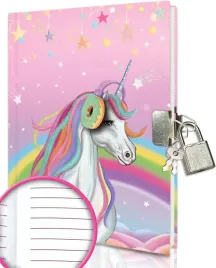 pamietnik-z-klodka-jednorozec-sekretny-notatnik-dla-dzieci-80-kartek