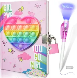 pamietnik-dla-dziewczynki-serce-pop-it-z-klodka-niewidzialny-dlugopis