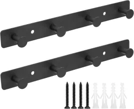 wieszak-scienny-2-szt-4-haki-okragle-metal-czarny-cylindryczny