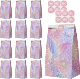 torebki-prezentowe-syrenka-12-szt-naklejki-urodziny-dzieci