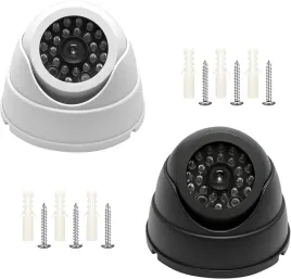 realistyczna-atrapa-kamery-kopulkowej-swiatlo-led-2-sztuki-czarna-biala