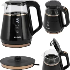 czajnik-elektryczny-lund-1100w-1l-czarny-z-regulacja-temperatury-40-100c