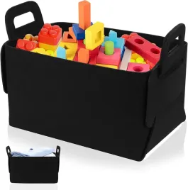 kosz-filcowy-do-przechowywania-organizer-czarny-25x18x15