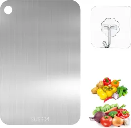 deska-do-krojenia-tytanowa-ze-stali-nierdzewnej-30x20-z-haczykiem-zestaw