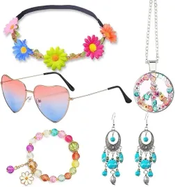 akcesoria-do-kostiumu-hipisow-hipisa-hippie-6-sztuk-opaska-okulary-zestaw
