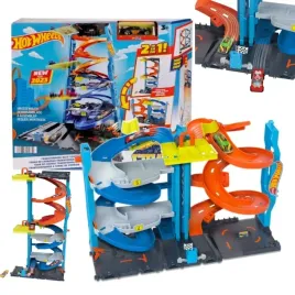 hot-wheels-city-zestaw-wieza-wyscigowa-autko-hot-wheels-tor-samochodowy