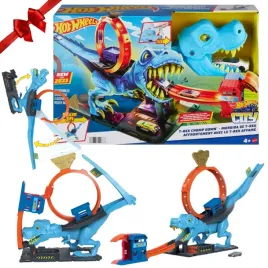 hot-wheels-city-zestaw-petla-dinozaur-t-rex-samochodzik-wyrzutnia-prezent