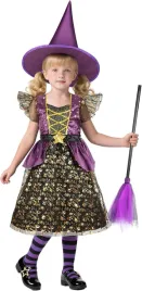 kostium-czarownicy-dla-dziewczynki-sukienka-kapelusz-miotla-rozmiar-m