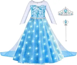 kostium-elsa-swiecaca-sukienka-ksiezniczki-led-korona-rozdzka-rozmiar-100