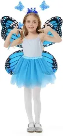 kostium-motylka-dla-dzieci-skrzydla-tutu-rozdzka-zestaw-niebieski