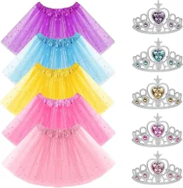 spodniczki-tutu-ksiezniczki-zestaw-5-szt-korony-tiul-3-8-lat