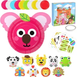 zestaw-majsterkowania-dla-dzieci-papierowe-talerzyki-zestaw-10-szt