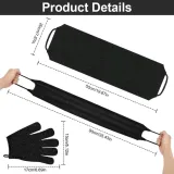 zestaw-do-peelingu-mycia-ciala-3-szt-rekawice-pas-do-plecow-czarny-stan-nowy