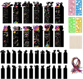 magiczne-zakladki-do-zdrapywania-dla-dzieci-48-szt-zestaw-diy-szablony