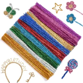 zestaw-kreatywny-druciki-wyciory-brokatowe-200-szt-10-kolorow-30cm-diy