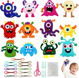 zestaw-do-szycia-z-filcu-dla-dzieci-zrob-to-sam-kreatywne-potworki-12-sztuk