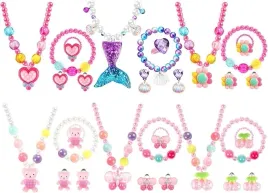 zestaw-6x-bizuteria-ksiezniczka-naszyjniki-bransoletki-wielokolorowe-owoce