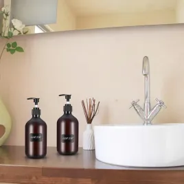 dozowniki-na-mydlo-5x500ml-butelki-z-pompka-zestaw-lejek