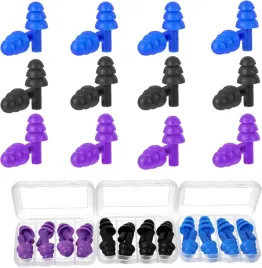 12-par-zatyczek-do-uszu-silikonowe-wielokrotne-etui-wielokolorowe