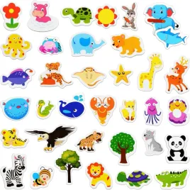 magnesy-ze-zwierzatkami-na-lodowke-dla-dzieci-edukacyjne-zestaw-36-szt