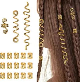 zlote-ozdoby-do-wlosow-dredy-warkocze-pierscionki-18-sztuk