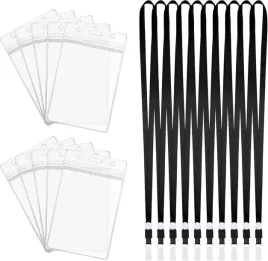 smycz-z-uchwytem-na-identyfikator-na-szyje-identyfikacyjne-zestaw-10-sztuk