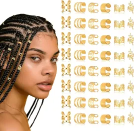 zlote-ozdoby-do-warkoczy-wlosow-dredow-koraliki-48-sztuk