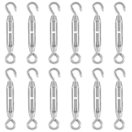 napinacze-liny-m4-12-szt-stal-nierdzewna-hak-oczko