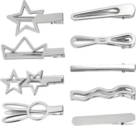 zestaw-25-srebrnych-spinek-do-wlosow-metalowe-minimalistyczne-do-stylizacji