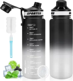 butelka-sportowa-1l-z-znacznikami-szczotka-fitness-szkola-rower