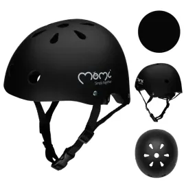 solidny-kask-dzieciecy-rower-hulajnoga-czarny-mat-bezpieczenstwo-48-55cm