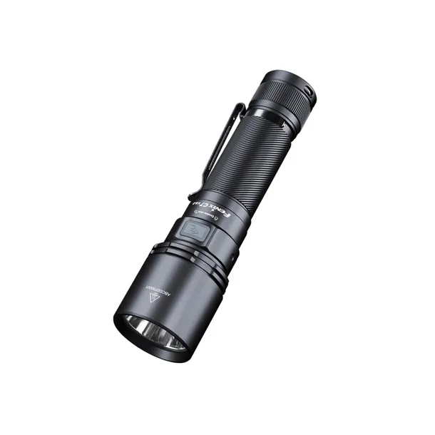 Latarka LED Fenix C7 V2.0 czarna 3300 lm 575 m USB-C 79 h+Akumulator+Zestaw