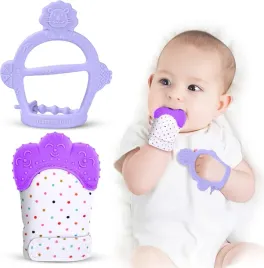 gryzak-dla-niemowlat-rekawiczka-zestaw-bez-bpa-fiolet-silikonowy-na-prezent