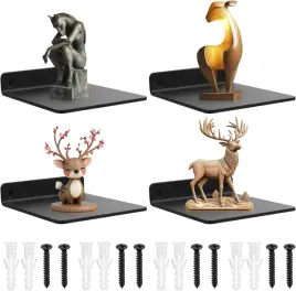 polka-scienna-zestaw-4-szt-czarna-metalowa-wiszaca-mini-loft-montaz