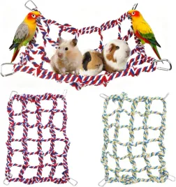 siatka-linowa-dla-ptakow-gryzoni-zestaw-2-sztuk-hamak-most-32x25cm